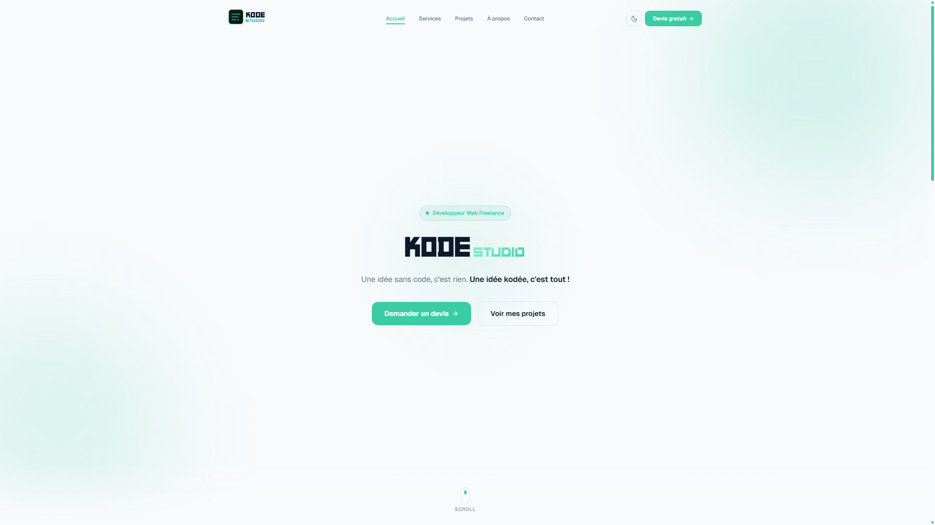 Aperçu KODE Studio